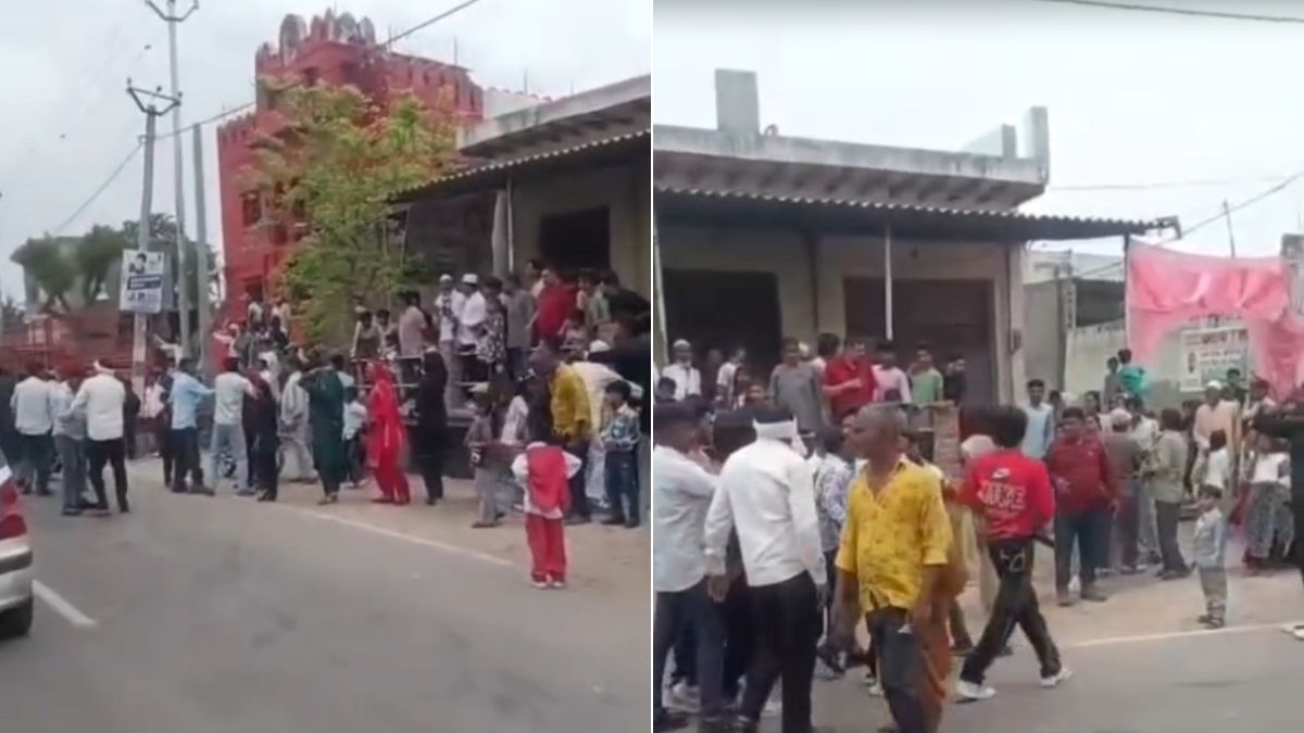 शादी में बच्चों के झगड़े ने बारातियों और घरातियों को भिड़ाया, चलीं कुर्सियां-पत्थर; VIDEO वायरल