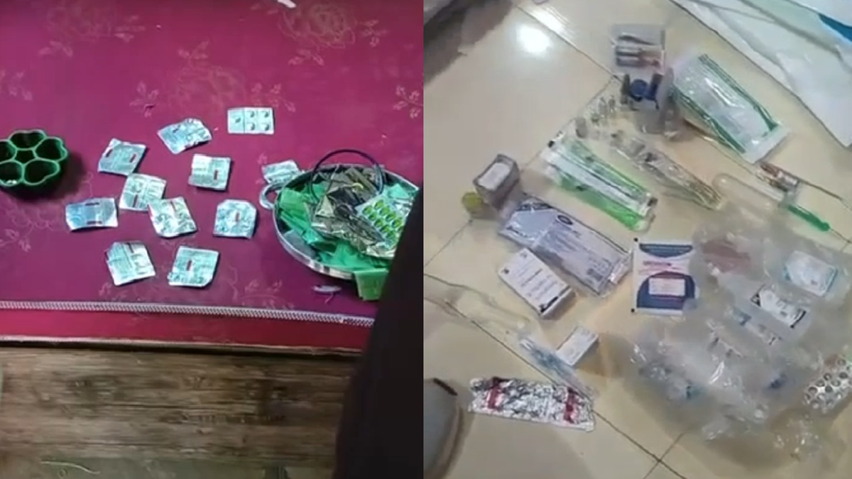 अवैध गर्भपात रैकेट का भंडाफोड़, 2 बहनें और पति रंगेहाथ पकड़े गए, मुख्य आरोपी नर्स फरार-VIDEO