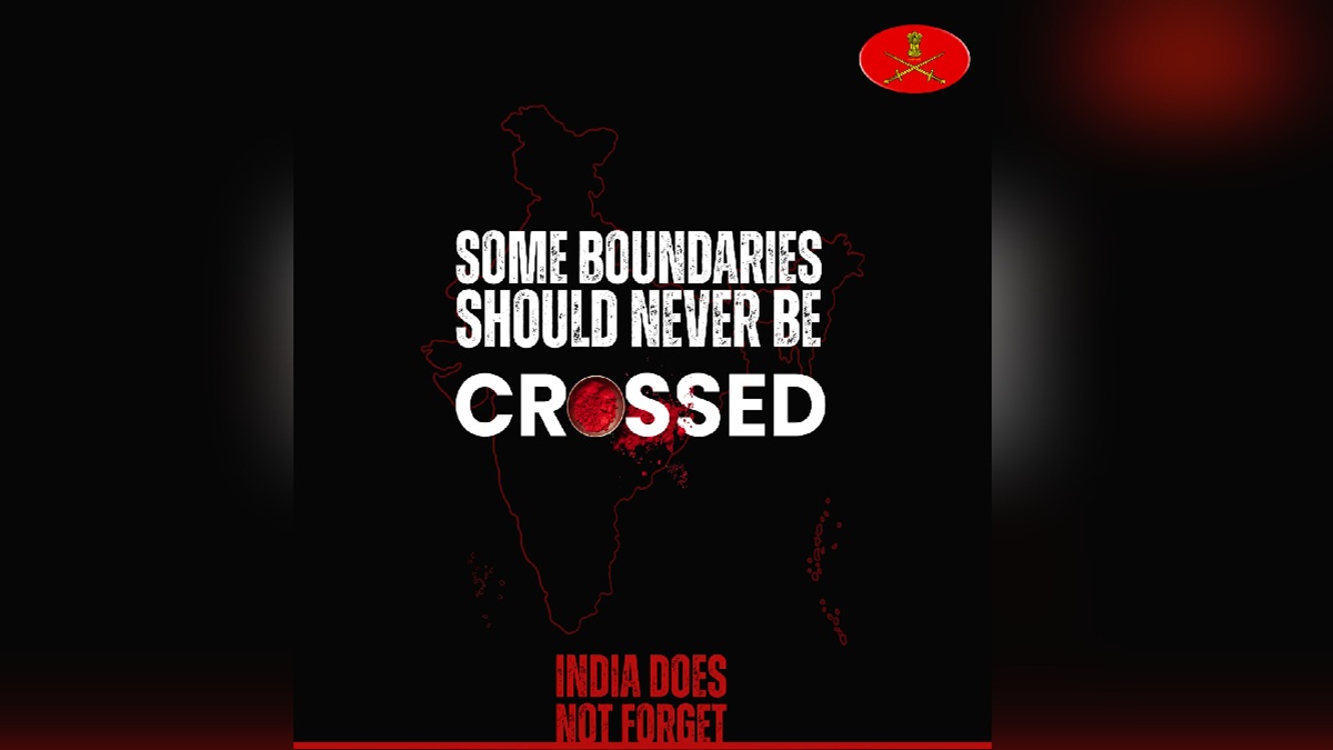 'एकजुट है भारत, मिल गया न्याय, कुछ सीमाएं कभी नहीं लांघी जानी चाहिए', आतंकियों को भारतीय सेना का कड़ा संदेश