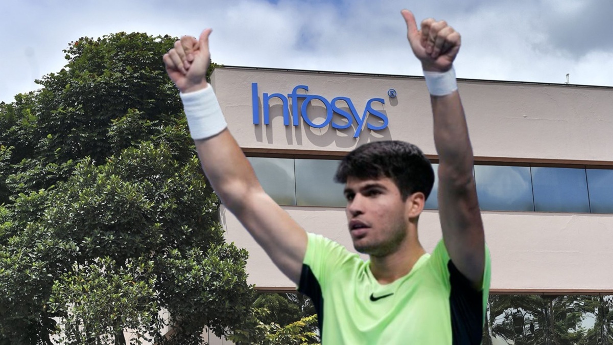 Infosys ने किया बड़ा ऐलान: 7 बार के ग्रैंड स्लैम चैम्पियन Carlos Alcaraz को बनाया ग्लोबल ब्रांड एंबेसडर