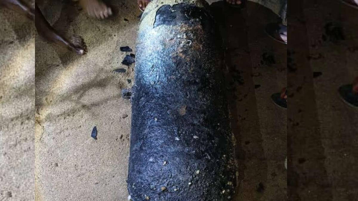 झारखंडः पूर्वी सिंहभूम में स्वर्णरखा नदी के किनारे मिली सिलेंडरनुमा संदिग्ध वस्तु, बम होने की आशंका