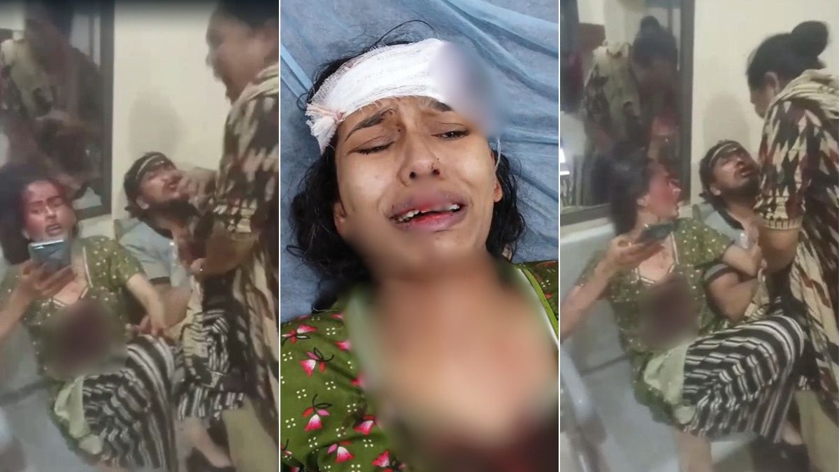 रिश्तों का सबसे खतरनाक रूप! थाने के गेट पर ही ससुराल वाले बरसाने लगे चाकू, बहू और उसका भाई मौत के मुंह में