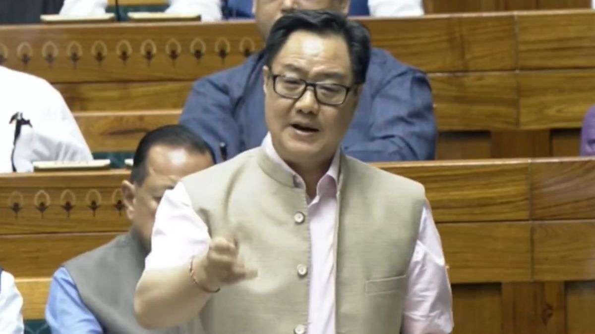 'महिलाओं को सम्मान देने वाले ऐतिहासिक बिल पर विपक्ष ने नहीं दिया साथ, गंवाया बड़ा मौका', बोले रिजिजू