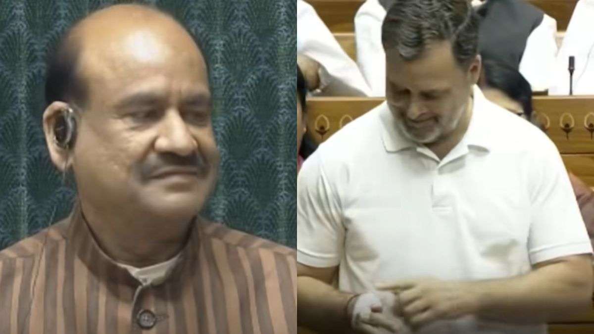 लोकसभा में ओम बिरला ने पूछा, 'हाथ में क्या हो गया?', जानें पट्टी बांधे राहुल गांधी ने क्या कहा