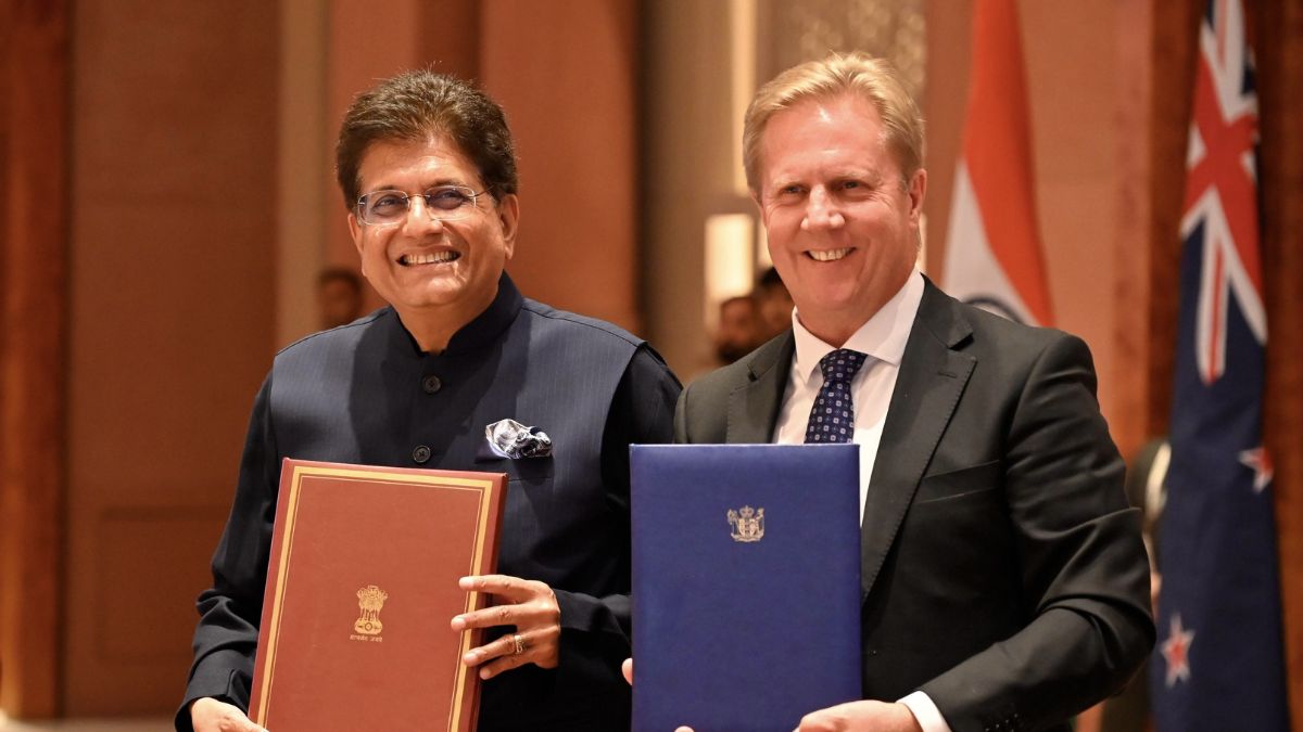India New Zealand FTA: भारत और न्यूजीलैंड ने एफटीए पर किए हस्ताक्षर, टैरिफ-मुक्त होगा देश का निर्यात