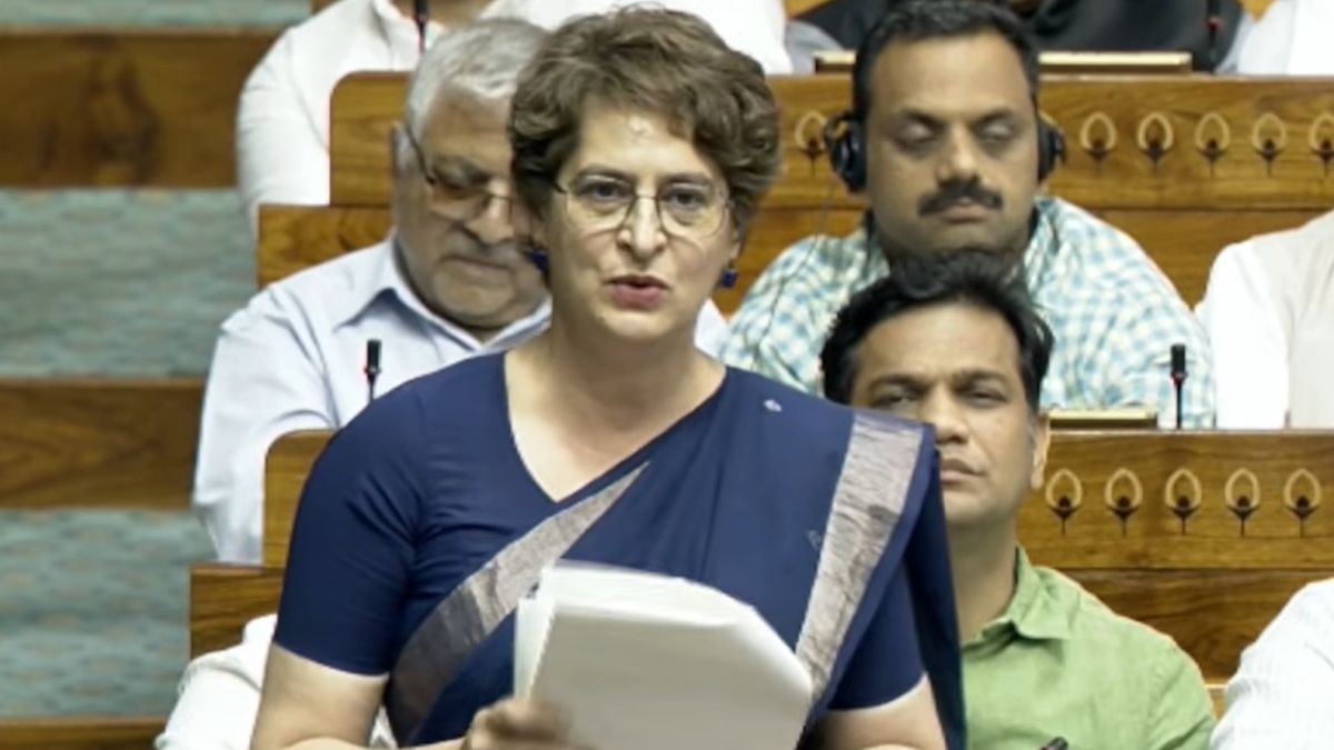 Parliament Special Session LIVE: 'कांग्रेस महिला आरक्षण के साथ डटकर खड़ी है', लोकसभा मे बोलीं प्रियंका गांधी