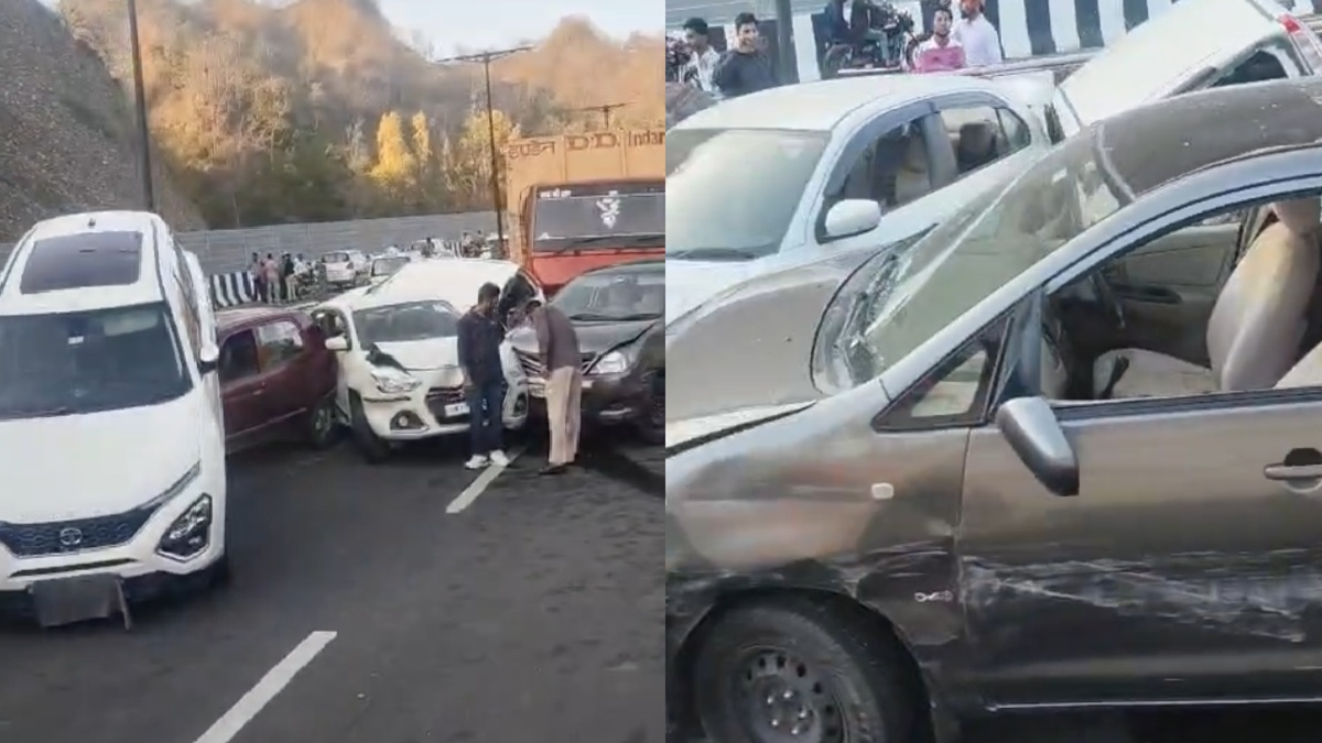 दिल्ली-देहरादून एक्सप्रेस-वे आपस में टकराईं कई गाड़ियां, पीएम मोदी के प्रस्तावित दौरे से पहले हड़कंप, कल है उद्घाटन