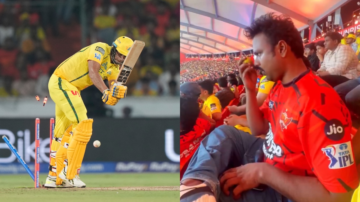 SRH फैन ने नींबू वाले टोटके से उड़ा दिए सभी के होश, छू बोलते ही आउट हुए शिवम दुबे; देखें VIDEO