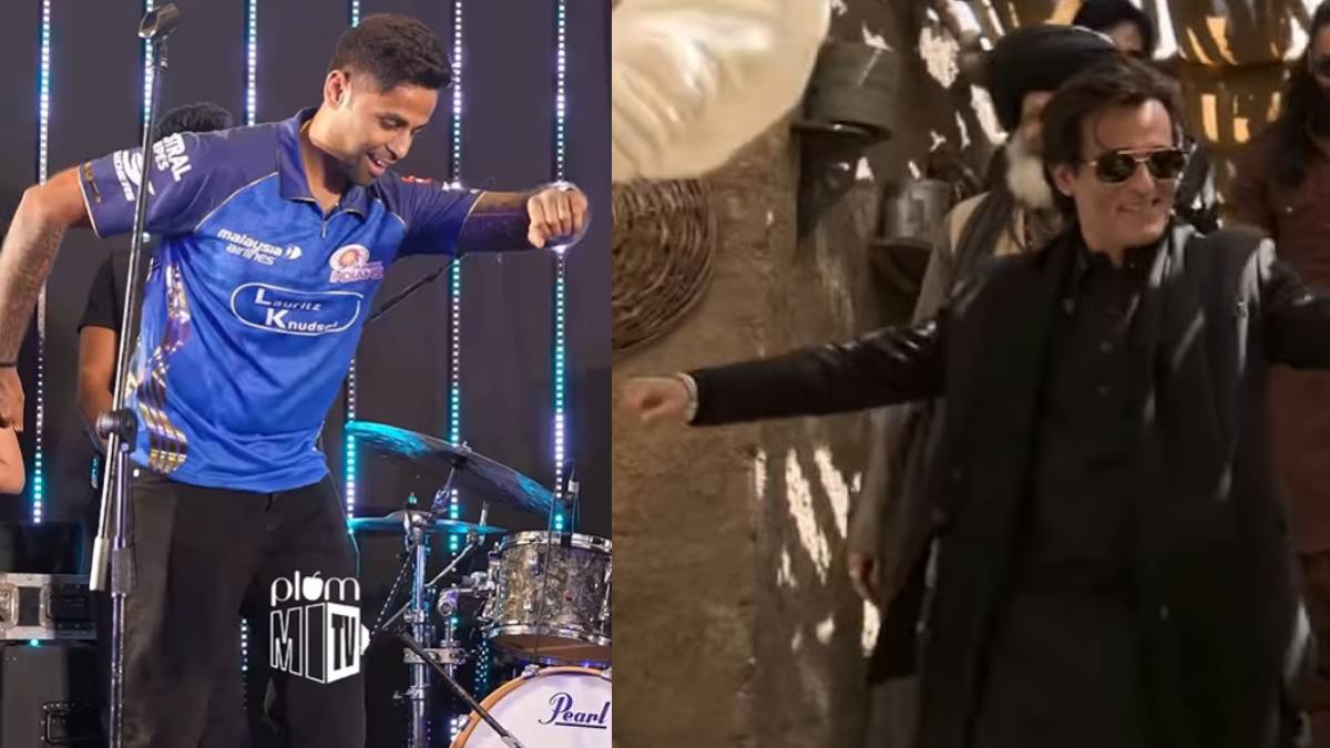 सूर्यकुमार यादव पर चढ़ा 'धुरंधर' फीवर, रीक्रिएट किया अक्षय वाला डांस, पहले भी दिखा चुके हैं पेड्डी वाला स्टाइल