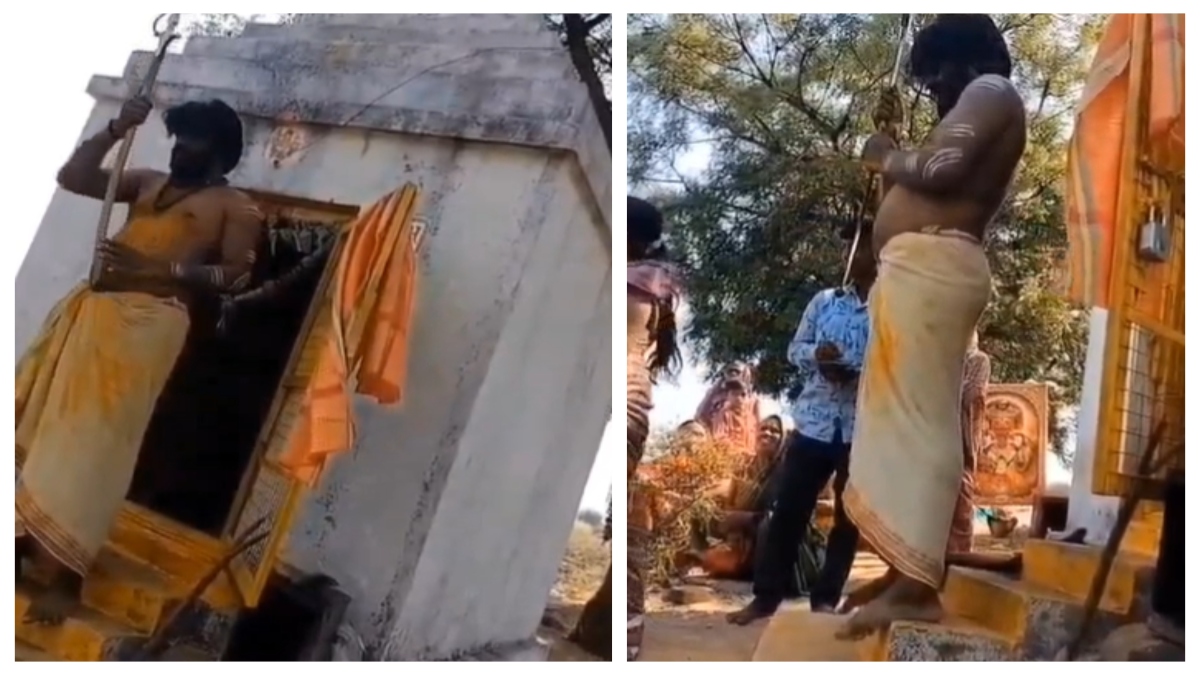 VIDEO: 'मुझमें दैवीय शक्ति है, जो चाहूं कर सकता हूं', कहकर करता था ठगी, गिरफ्तार हुआ 'तलवार बाबा'