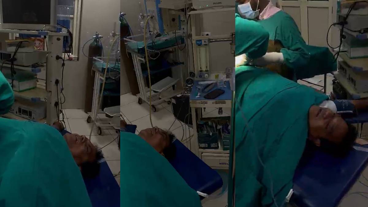 Video: 'मुसाफिर हूं यारों, न घर है ना ठिकाना', ऑपरेशन के दौरान गाना गाता रहा मरीज, बिना बेहोश किए हुई सर्जरी