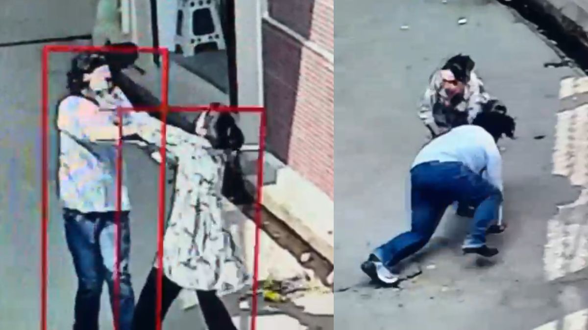 जेवर लेकर भाग रहे बदमाशों से भिड़ी बहादुर बेटी, सड़क पर गिराया; CCTV फुटेज आया सामने
