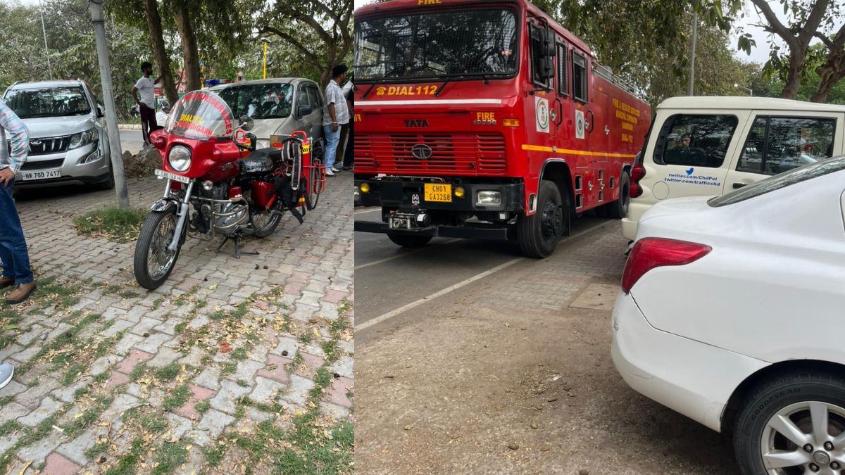 चंडीगढ़ में बीजेपी दफ्तर के बाहर धमाका, पुलिस मौके पर पहुंची, जांच जारी