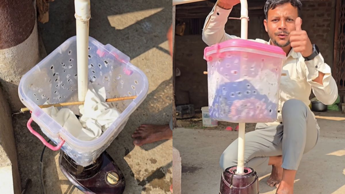 लोग कहां से लेकर आते हैं ऐसा दिमाग, एक नए जुगाड़ का Video हुआ वायरल