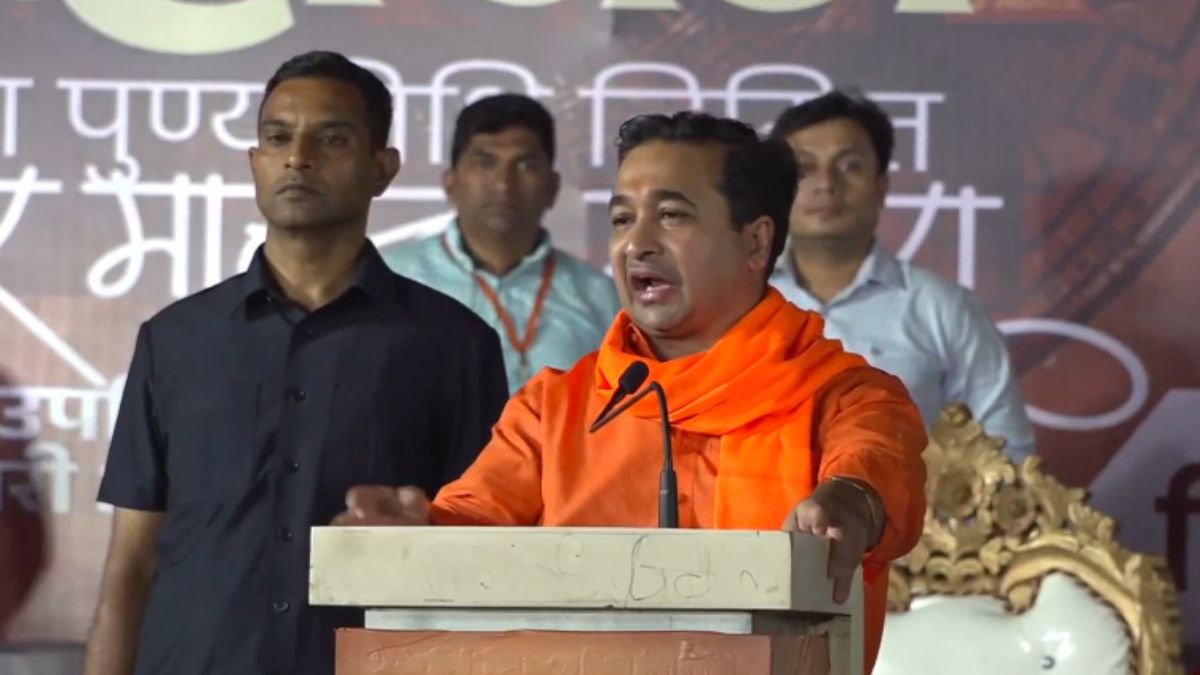 'ये देवा भाऊ का महाराष्ट्र है, घुसेगा भी और मारेगा भी', नितेश राणे ने मदरसों पर दिया भड़काऊ बयान