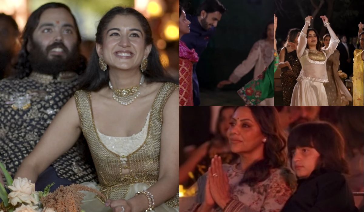 अनंत अंबानी के जन्मदिन पर रख गई भजन संध्या, रणवीर और जाह्नवी ने किया गरबा, भक्ति में लीन दिखीं गौरी खान