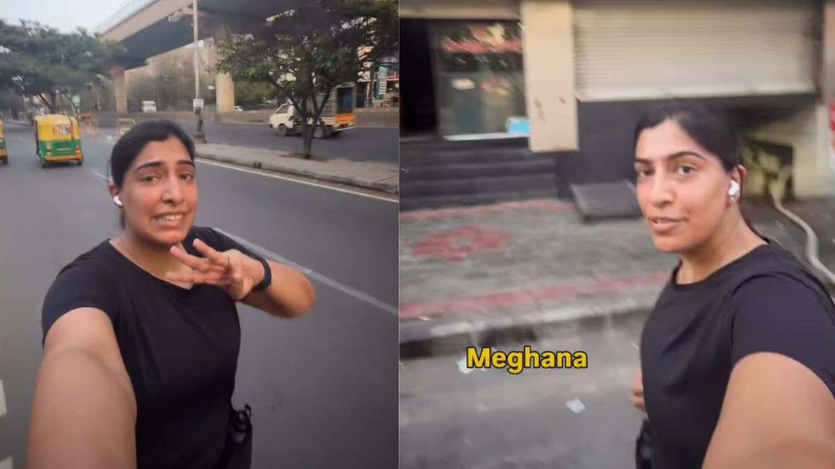 Video : दोस्त संग नाश्ते के लिए महिला ने 12 किमी लगाई दौड़, बेंगलुरु में ट्रैफिक और धूल से हुआ बुरा हाल
