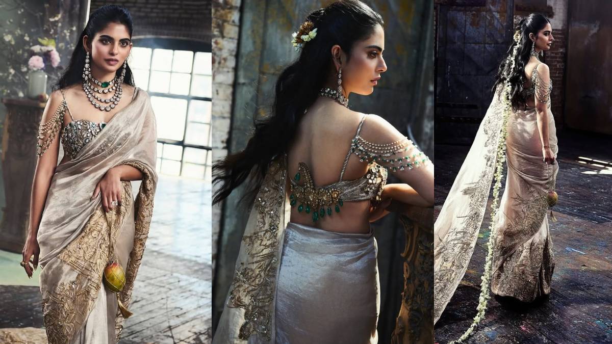 Met Gala 2026: शाही अंदाज और हाथ में आम, मेट गाला में छाईं ईशा अंबानी, सोने के धागों से बनी साड़ी में लगीं अप्सरा
