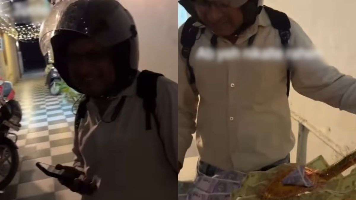 Blinkit वाले भइया ने मांग लिए खुले पैसे, फिर जो हुआ वो देख हंसी नहीं रुकेगी