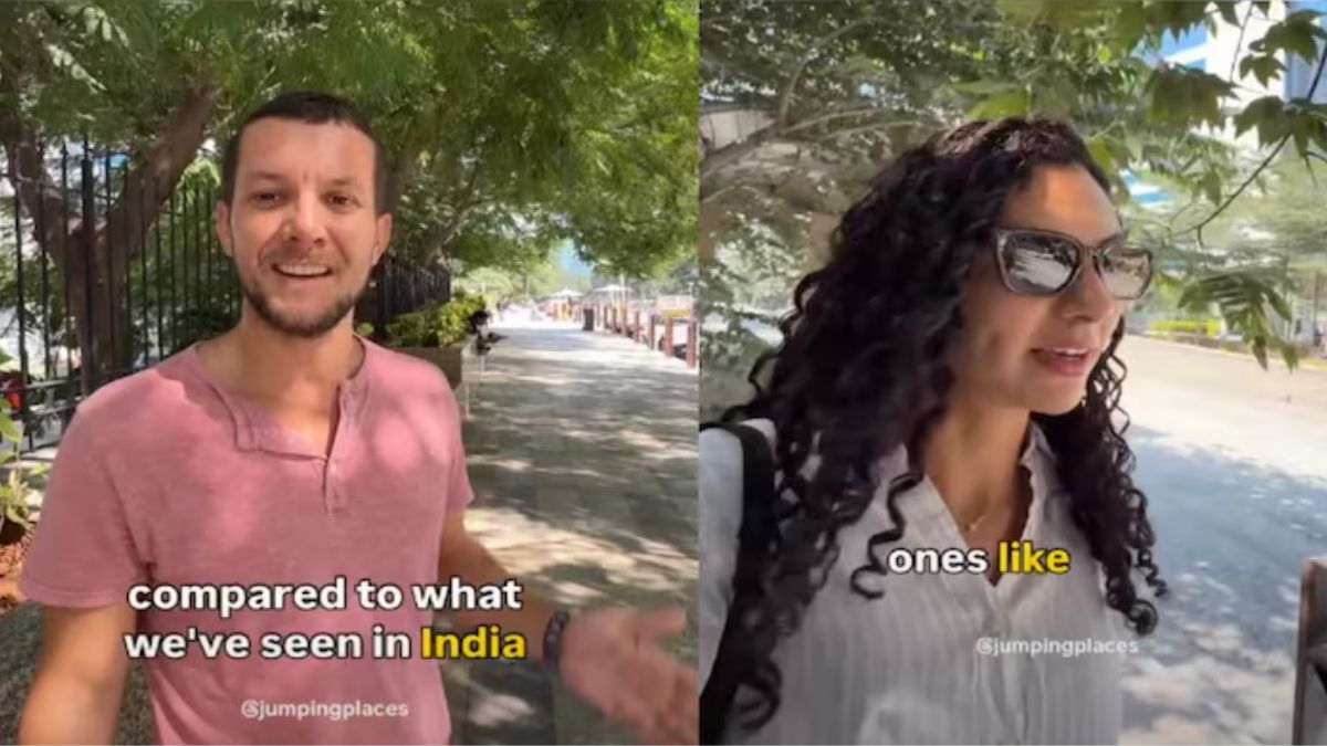 Video : विदेशी कपल ने भारत की तारीफ में कही ऐसी बातें, सुनकर हर इंडियन को होगा गर्व