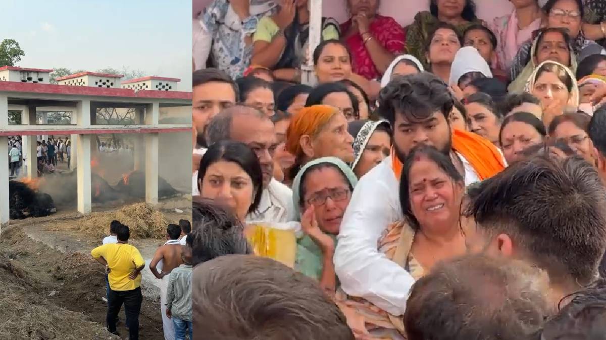 दुर्ग में एक ही परिवार के 4 लोगों का अंतिम संस्कार देख नम हो गई सभी की आंखे, हिमाचल कार हादसे में खत्म हो गया 'वंश'