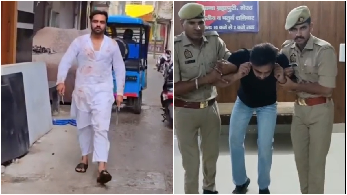 'कितने असद को मारोगे, हमारे भी हथियार तैयार', चाकू लेकर शख्स ने बनाई रील, अब कान पकड़कर मांगी माफी-VIDEO