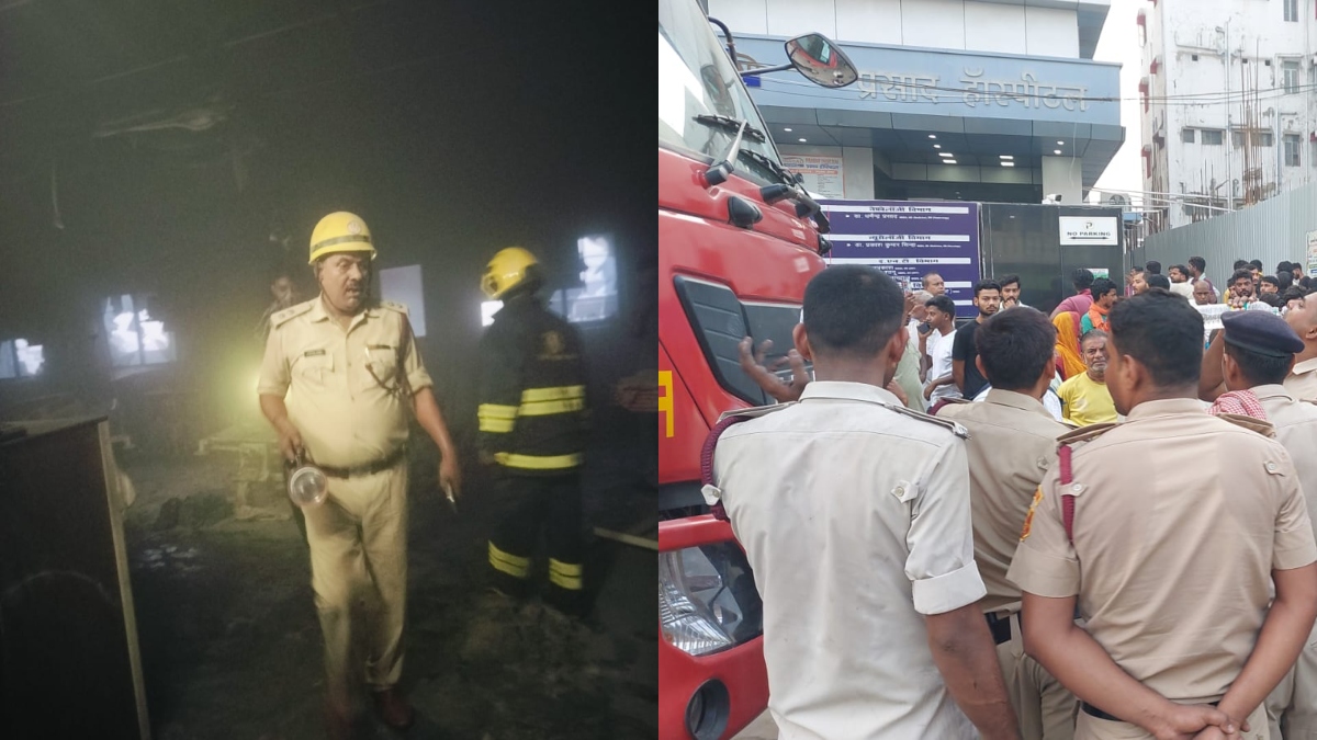 मुजफ्फरपुर: ब्रह्मपुरा के प्रसाद हॉस्पिटल में आग, 5 मरीजों की मौत, CM सम्राट चौधरी ने मुआवजे का ऐलान किया