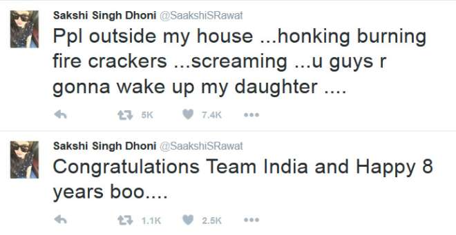 sakshi tweet sakshi tweet