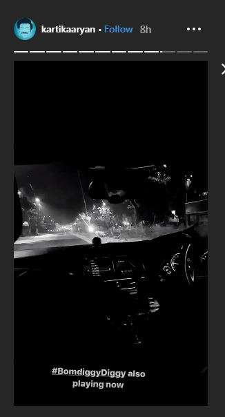 kartik aaryan instagram story