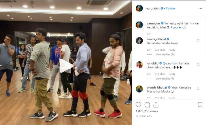 varun dhawan post