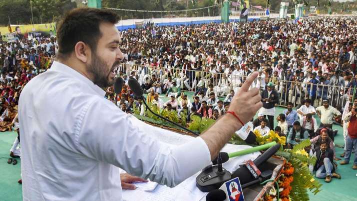 Tejashwi Yadav, Tejashwi Yadav Berozgari Hatao Yatra, Berozgari Hatao Yatra, Tej Pratap Yadav