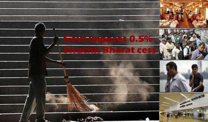 #SwachhBharatCess: हवाई सफर से लेकर रेस्टोरेन्ट में खाना हुआ आज से महंगा, 120 सर्विसेज पर लगा एक्स्ट्रा टैक्स #SwachhBharatCess: हवाई सफर से लेकर रेस्टोरेन्ट में खाना हुआ आज से महंगा, 120 सर्विसेज पर लगा एक्स्ट्रा टैक्स- India TV Paisa