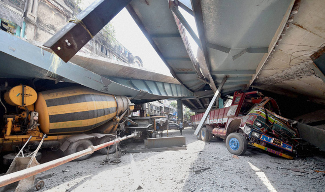 kolkata bridge collapse kolkata bridge collapse- India TV