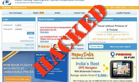 Biggest Website Hacked: IRCTC की बेवसाइट हुई हैक, लाखों लोगों के डेटा चोरी होने का खतरा Biggest Website Hacked: IRCTC की बेवसाइट हुई हैक, लाखों लोगों के डेटा चोरी होने का खतरा- India TV Paisa