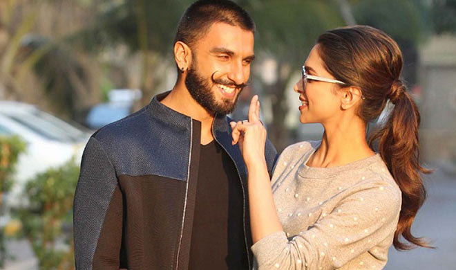 Deepika Padukone with Ranveer Singh Deepika Padukone with Ranveer Singh- India TV