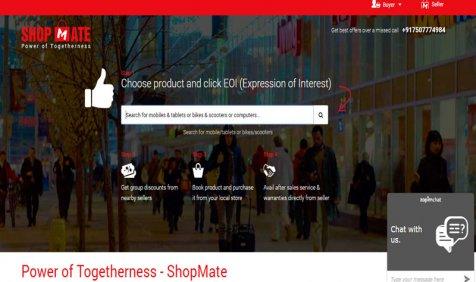 Shopmate करेगी छोटे शहरों में विस्तार, यहां ग्राहकों को मिलते हैं सस्ती कीमत पर मोबाइल, टैबलेट व बाइक Shopmate करेगी छोटे शहरों में विस्तार, यहां ग्राहकों को मिलते हैं सस्ती कीमत पर मोबाइल, टैबलेट व बाइक- India TV Paisa