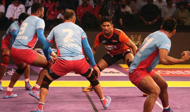 u mumba vs jaipur pink panthers u mumba vs jaipur pink panthers- India TV