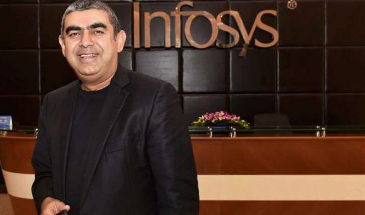 FY18 Q1 Result: इंफोसिस के अनुमान से बेहतर नतीजे, मुनाफा बढ़कर 3,483 करोड़ हुआ, 1.5 फीसदी चढ़े कंपनी के शेयर FY18 Q1 Result: इंफोसिस के अनुमान से बेहतर नतीजे, मुनाफा बढ़कर 3,483 करोड़ हुआ, 1.5 फीसदी चढ़े कंपनी के शेयर- IndiaTV Paisa