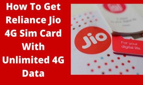 Reliance Jio का फ्री में 4G सिम कार्ड पाने का सबसे आसान तरीका, बस करना होगा आपको ये काम Reliance Jio का फ्री में 4G सिम कार्ड पाने का सबसे आसान तरीका, बस करना होगा आपको ये काम- India TV Paisa