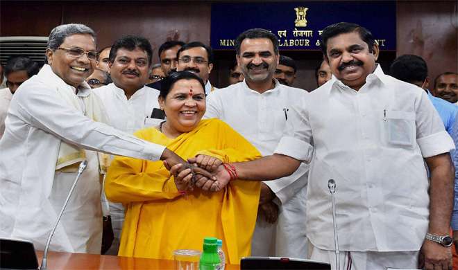 Cauvery dispute meeting Cauvery dispute meeting- India TV