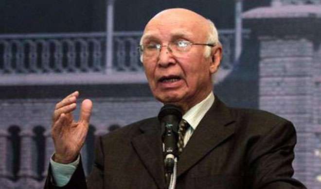 Sartaj Aziz Sartaj Aziz- India TV