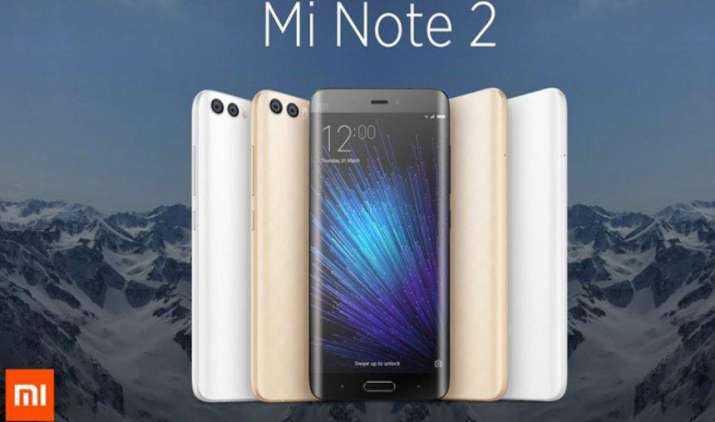 6GB RAM और 22.56MP कैमरे से लैस Xiaomi Mi Note 2 हुआ लॉन्च, इसमें है टू साइड कर्व्ड डिस्प्ले 6GB RAM और 22.56MP कैमरे से लैस Xiaomi Mi Note 2 हुआ लॉन्च, इसमें है टू साइड कर्व्ड डिस्प्ले- IndiaTV Paisa