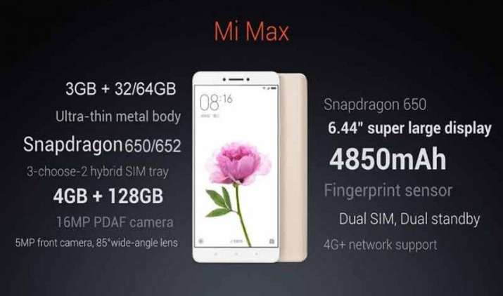दिवाली से पहले Xiaomi ने लॉन्च किया शानदार Mi Max Prime, 17 अक्टूबर से शुरू होगी बिक्री दिवाली से पहले Xiaomi ने लॉन्च किया शानदार Mi Max Prime, 17 अक्टूबर से शुरू होगी बिक्री- India TV Paisa