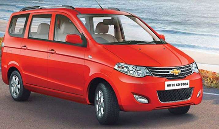 शेवरेल ने Enjoy MPV की कीमतों में की 1.93 लाख की कटौती, अब 4.99 लाख हुआ बेस प्राइस शेवरेल ने Enjoy MPV की कीमतों में की 1.93 लाख की कटौती, अब 4.99 लाख हुआ बेस प्राइस- India TV Paisa