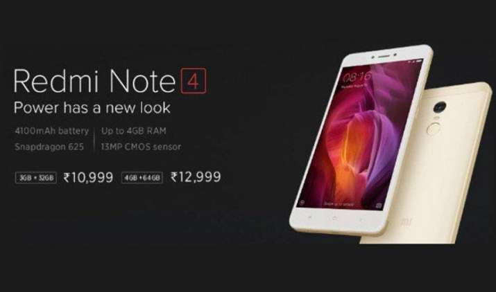 #FlashSale : सिर्फ एक मिनट के भीतर ही बिक गए ढाई लाख Xiaomi Redmi Note 4, अब 30 जनवरी तक कीजिए इंतजार #FlashSale : सिर्फ एक मिनट के भीतर ही बिक गए ढाई लाख Xiaomi Redmi Note 4, अब 30 जनवरी तक कीजिए इंतजार- India TV Paisa
