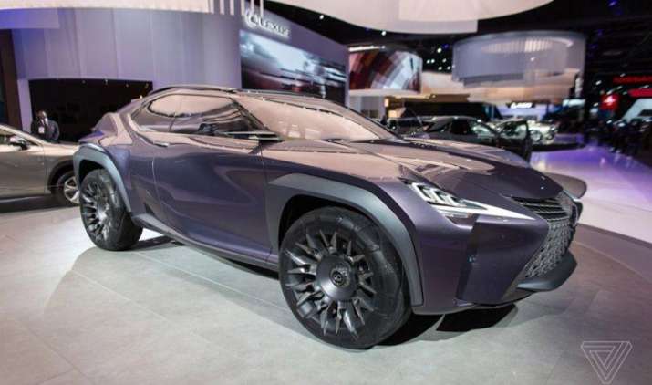 डेट्रॉयट ऑटो शो में फिर नजर आई Lexus UX कंसेप्ट कार, सुपरविलेन की SUV जैसी लुक पर लोग हुए फिदा डेट्रॉयट ऑटो शो में फिर नजर आई Lexus UX कंसेप्ट कार, सुपरविलेन की SUV जैसी लुक पर लोग हुए फिदा- India TV Paisa