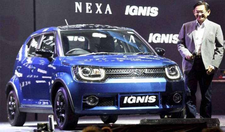 मारुति ने 4.59 लाख रुपए में लॉन्च की क्रॉस ओवर IGNIS, माइलेज 26.80 किमी प्रति लीटर मारुति ने 4.59 लाख रुपए में लॉन्च की क्रॉस ओवर IGNIS, माइलेज 26.80 किमी प्रति लीटर- India TV Paisa