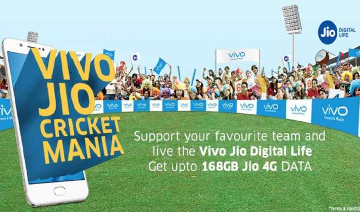 Vivo Jio Cricket Mania: जियो यूजर्स पा सकते हैं 168GB मुफ्त 4G डाटा, ये है पूरा प्रोसेस Vivo Jio Cricket Mania: जियो यूजर्स पा सकते हैं 168GB मुफ्त 4G डाटा, ये है पूरा प्रोसेस- India TV Paisa