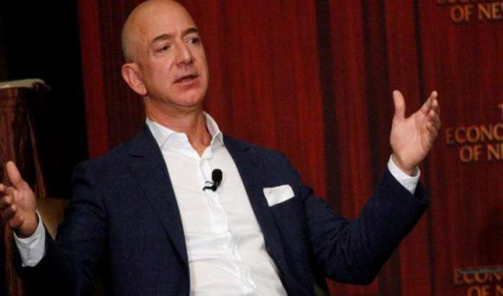 भारत में टेक्नोलॉजी और इंफ्रास्ट्रक्चर में निवेश करना जारी रखेगी अमेजन, CEO जेफ बेजॉस ने दिया आश्वासन भारत में टेक्नोलॉजी और इंफ्रास्ट्रक्चर में निवेश करना जारी रखेगी अमेजन, CEO जेफ बेजॉस ने दिया आश्वासन- India TV Paisa