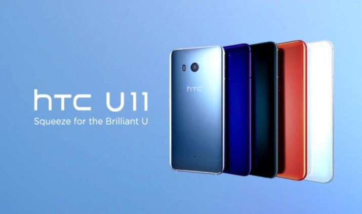 HTC ने लॉन्च किया एज सेंस वाला प्रीमियम स्मार्टफोन U11, 6GB रैम और 128GB की इंटरनल स्टोरेज से है लैस HTC ने लॉन्च किया एज सेंस वाला प्रीमियम स्मार्टफोन U11, 6GB रैम और 128GB की इंटरनल स्टोरेज से है लैस- India TV Paisa